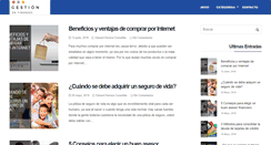 Desktop Screenshot of gestionenfinanzas.com